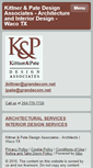 Mobile Screenshot of kittnerandpatedesignassociates.com
